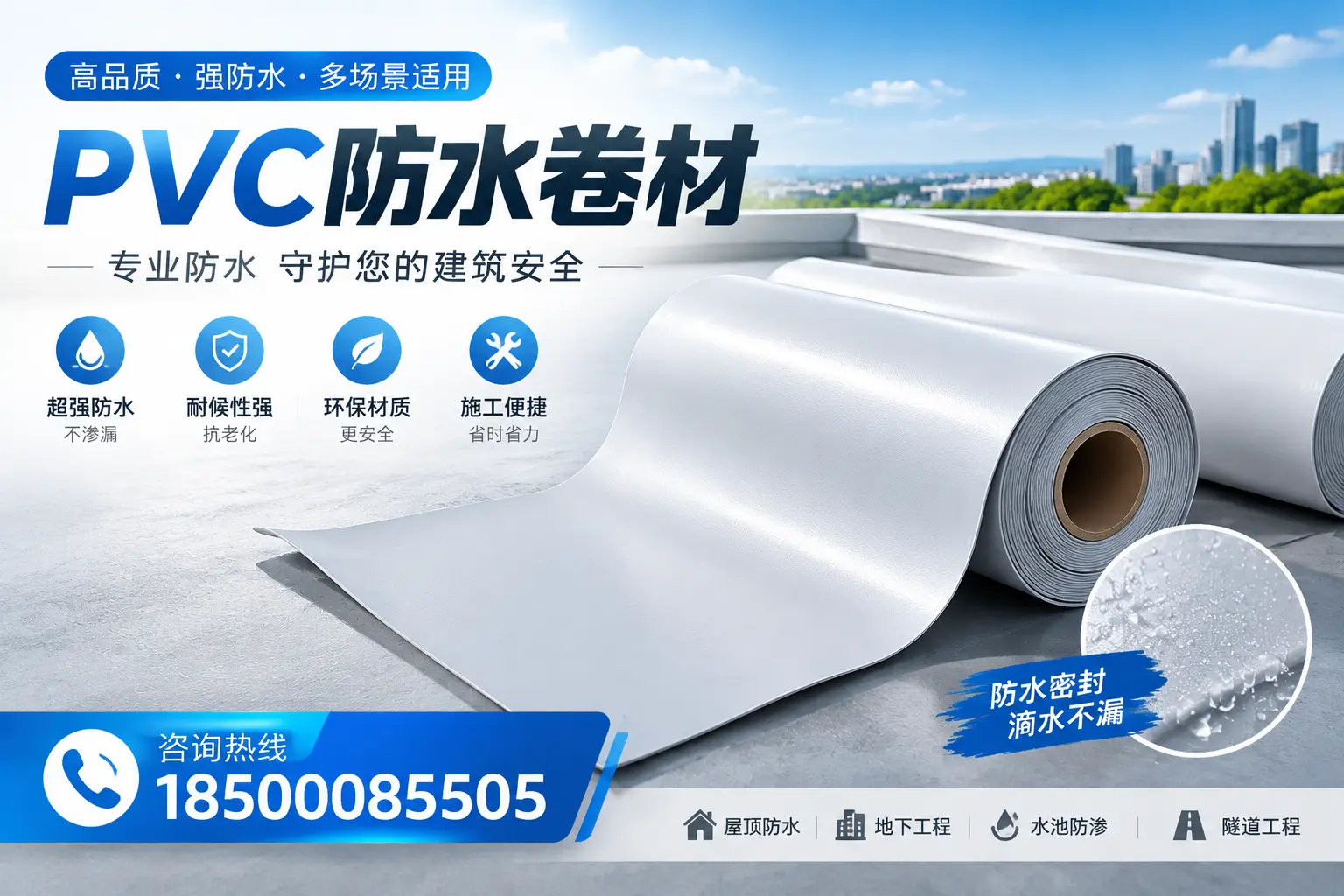 PVC防水卷材的市场竞争分析，延边品牌选择参考